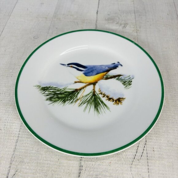 National Wildlife Federation WFE3 Songbird Red Birds 7.5" Salad Plates Set of 3 - Picture 6 of 16